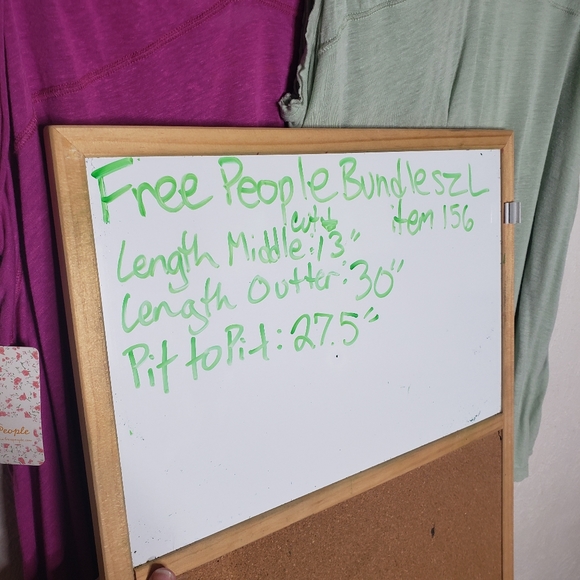 Free People New Vibes Tank Bundle Pink & Green - Picture 2 of 13